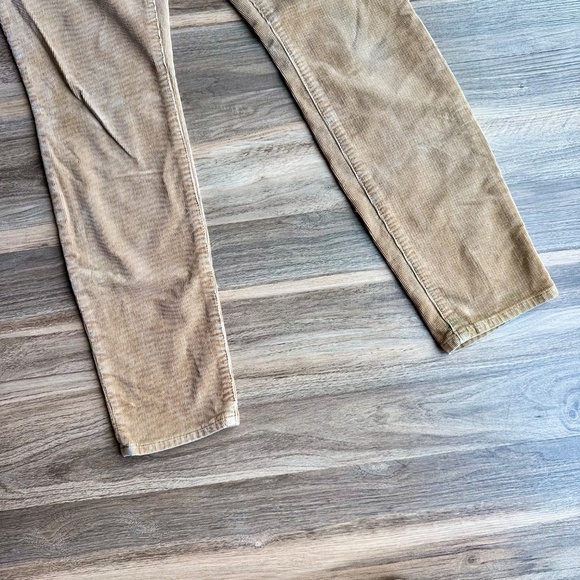 Gap 1969 Always Skinny Corduroy Palomino Brown Jeans Pants Size 28 - Picture 11 of 15